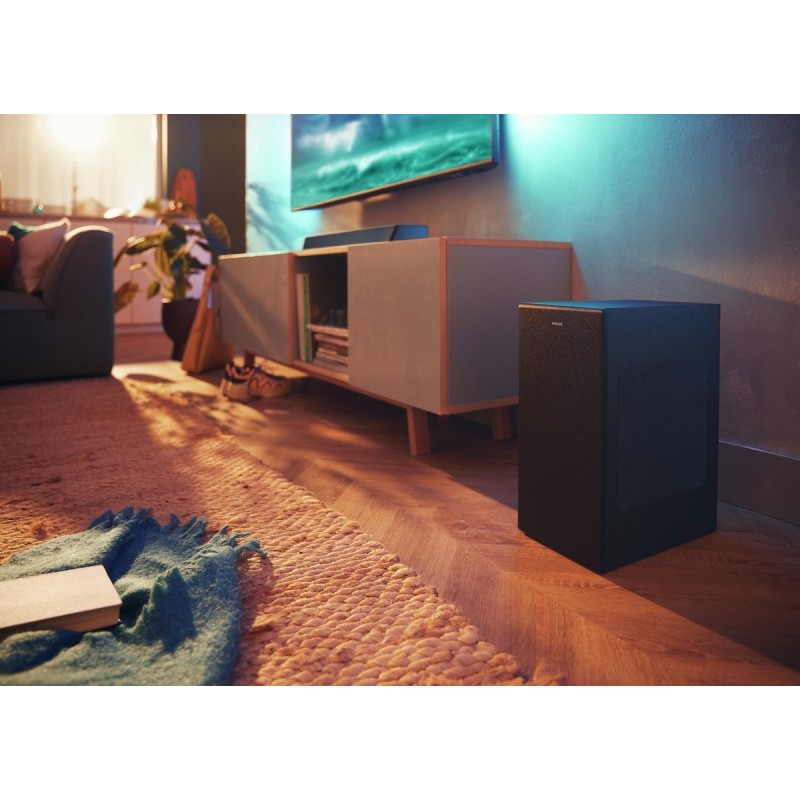 Philips TAB7807 3.1.kanal Lydbarsystem Sort Philips TAB7807 3.1.kanal Lydbarsystem Sort